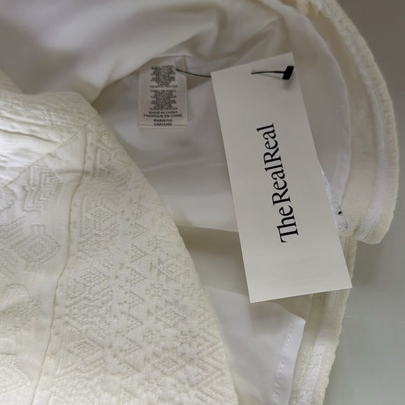 Rebecca Taylor Silk Accented Top Size 2 - Picture 10 of 10